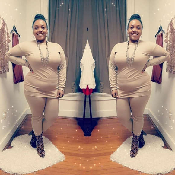 Chill Chick Set - Tan - Picture 2 of 2